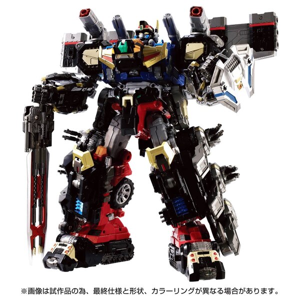 Diaclone DA-92 Armor Combined Powered Convoy Official Images